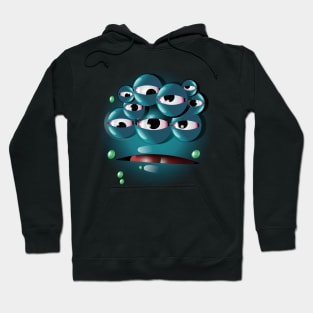 Blue Monster Hoodie